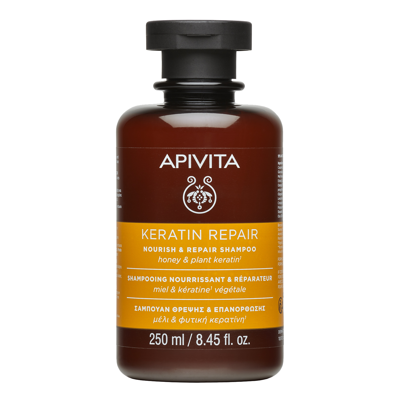 APIVITA Подхранващ и възстановяващ шампоан за суха коса 250ml