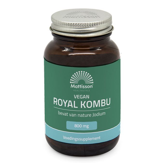 MATTISSON Royal Kombu Роял Комбу (Кафяви водорасли Ламинария) х 60 caps