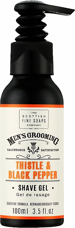 SCOTTISH FINE SOAPS MENS GROOMING Гел за бръснене 100ml с помпа
