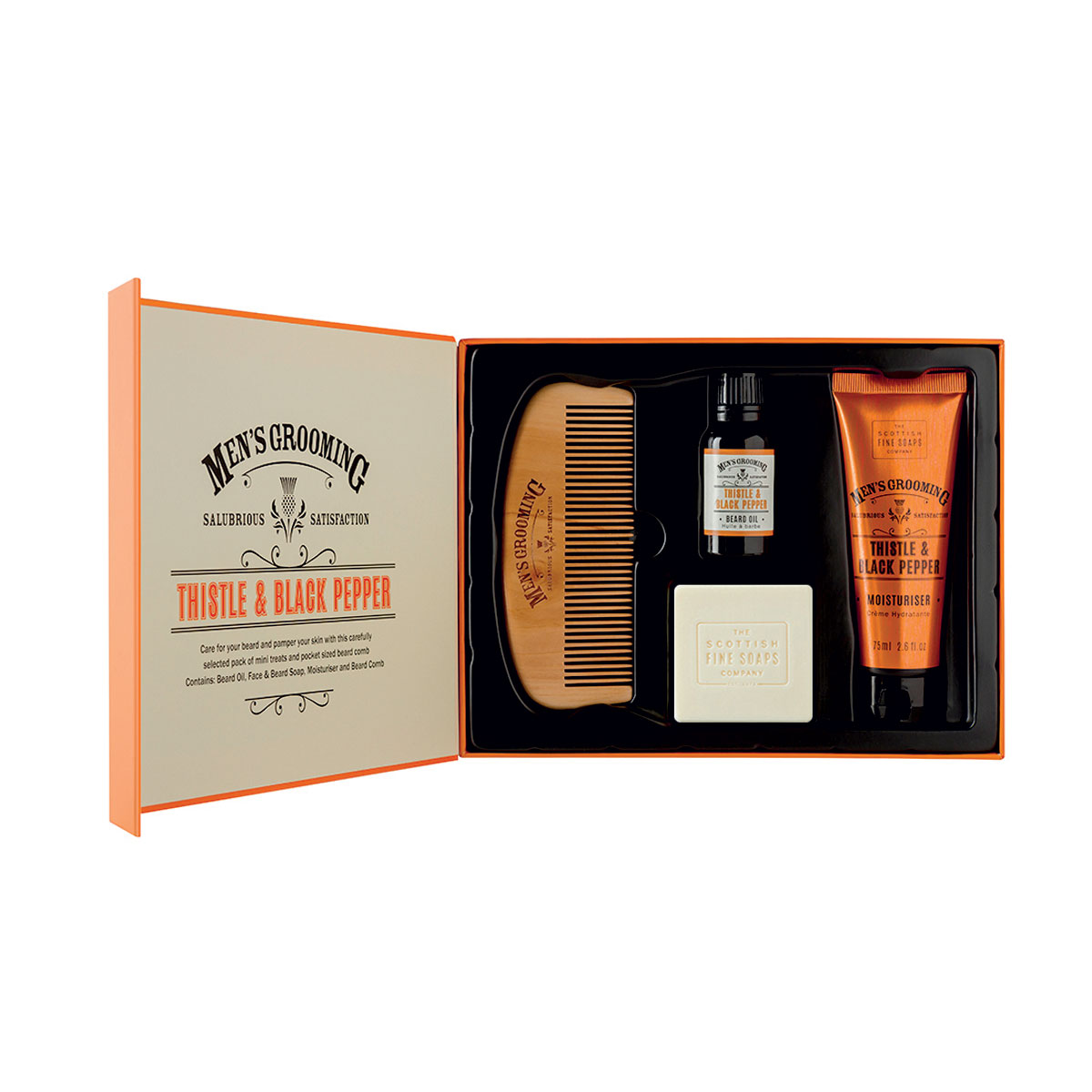 SCOTTISH FINE SOAPS ПК Трън и Пипер за лице и брада - 4 продукта