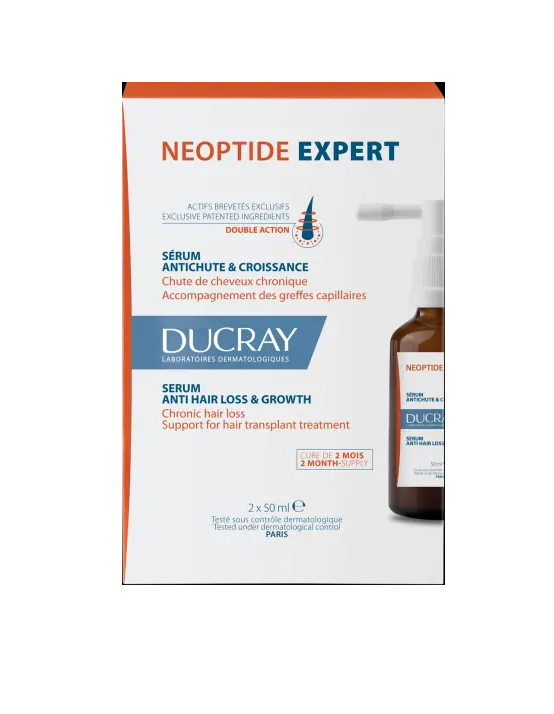 DUCRAY NEOPTIDE EXPERT серум при хроничен косопад за жени 50ml x 2