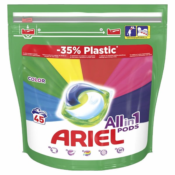 ARIEL Капсули Цветно 23,8 мл x 45