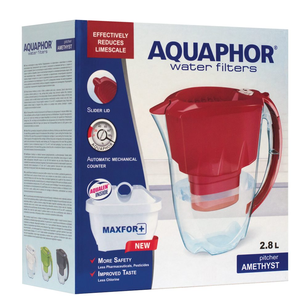 AQUAPHOR Ametyst Филтрираща Кана 2.8L Синя MFP