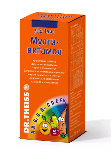 DR.THEISS MULTIVITAMOL syrup 200ml
