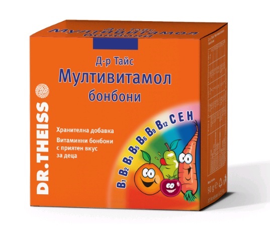 DR.THEISS MULTIVITAMOL бонбони 50g