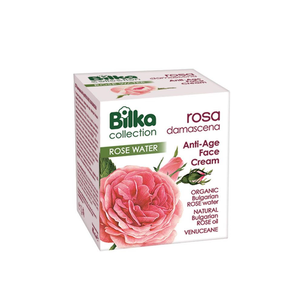 BILKA ROSA DAMASCENA Подмладяващ крем за лице, 40 мл