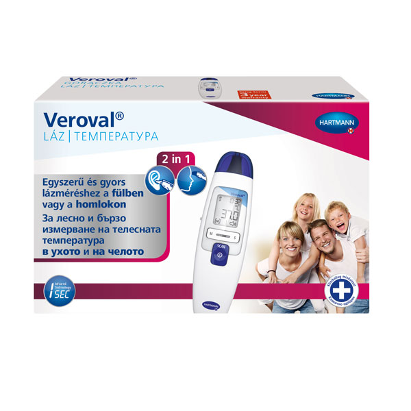 HARTMANN VEROVAL 2 в 1 инфрачервен термометър 925465