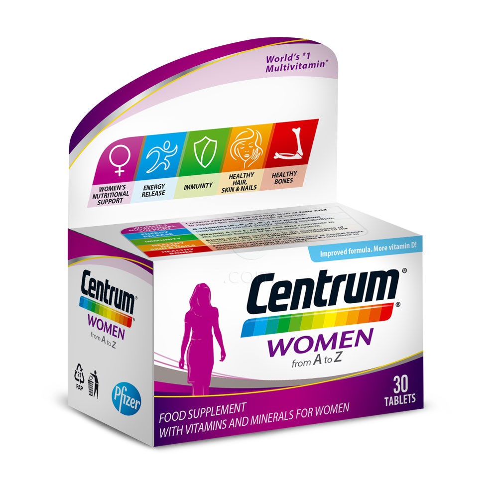 Centrum за жени от А до Цинк табл. х 30