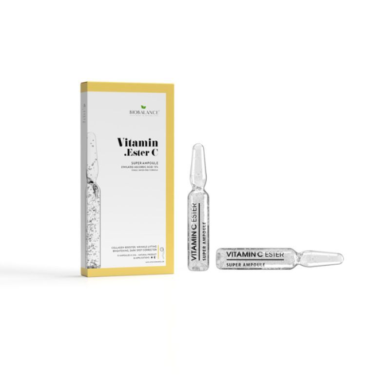 BIOBALANCE Естерна супер ампула с Vitamin C, 10 Х 2 мл.
