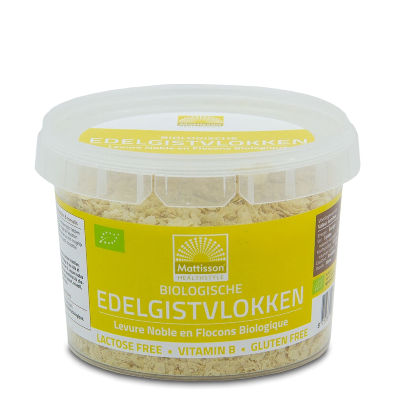 MATTISSON Biologische Edelgistvlokken met Vitamine B БИО Хранителна мая с Витамини В x 60 g powder