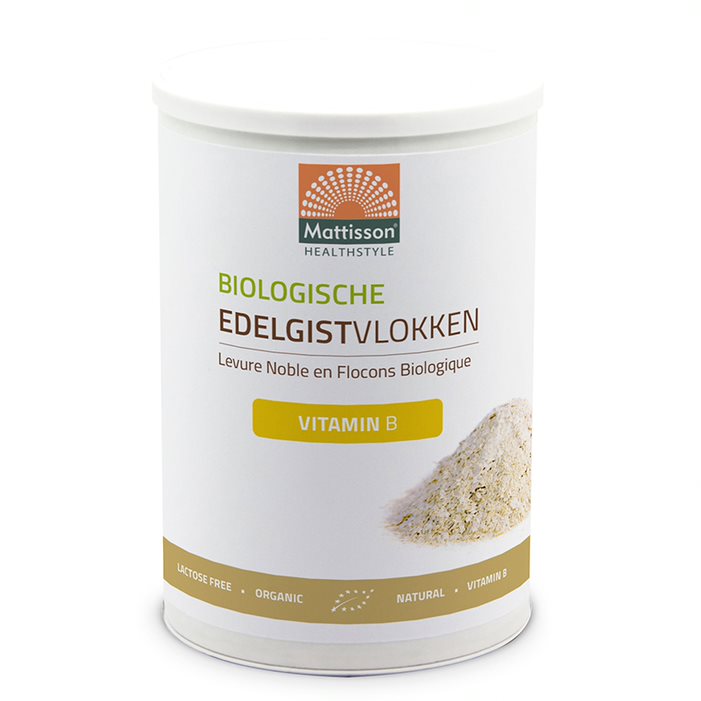 MATTISSON Biologische Edelgistvlokken met Vitamine B БИО Хранителна мая с Витамини В x 200 g powder
