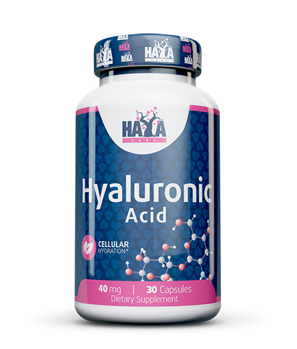 HAYA LABS HYALURONIC ACID Хиалуронова киселина 40mg x 30 caps