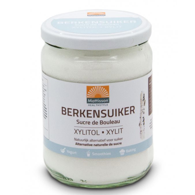 MATTISSON Berkensuiker  Xylitol Ксилитол (брезова захар) x 400 g