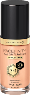 Фон дьо тен FaceFinity All Day Flawless - Nr.75 Golden, 1 бр