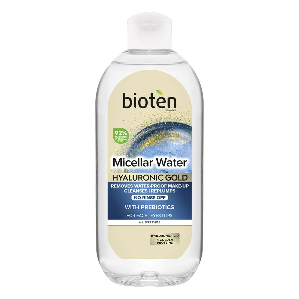 BIOTEN HYALURONIC GOLD Мицеларна вода, 400мл
