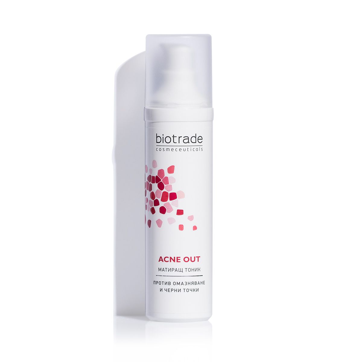 BIOTRADE ACNE OUT Матиращ тоник против омазняване и черни точки 60 мл.