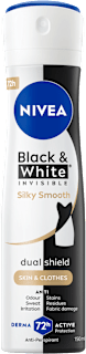 Деоспрей Black&White Invisible Silky Smooth, 150 ml