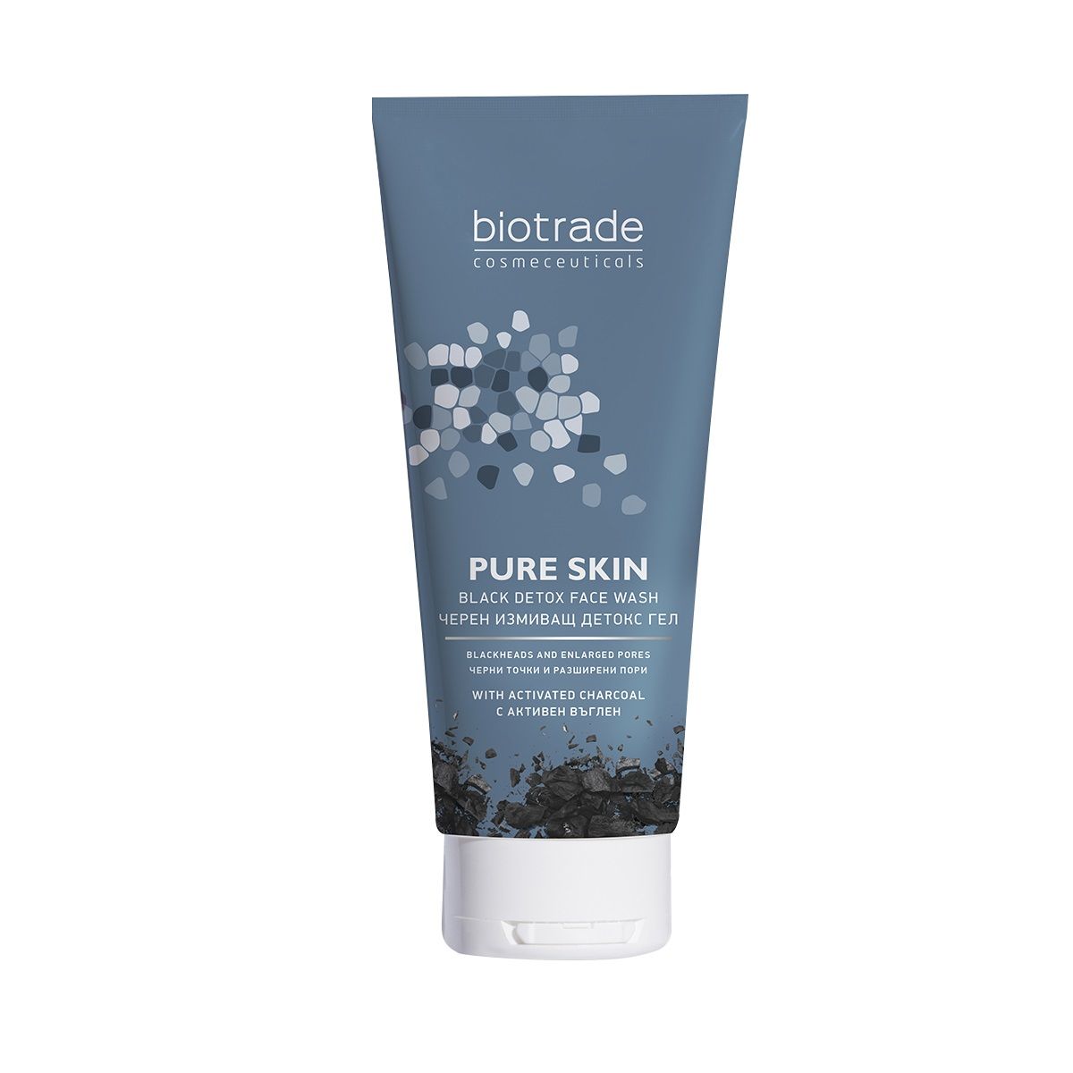 BIOTRADE  PURE SKIN Черен измивен детокс гел, 200 мл