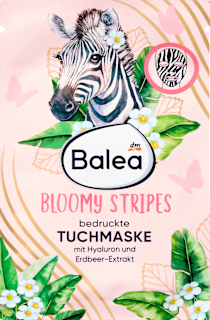 Маска за лице Bloomy Stripes, 1 бр