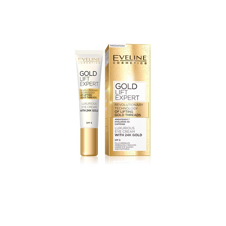 EVELINE GOLD LIFT EXPERT Околоочен крем, 15 мл