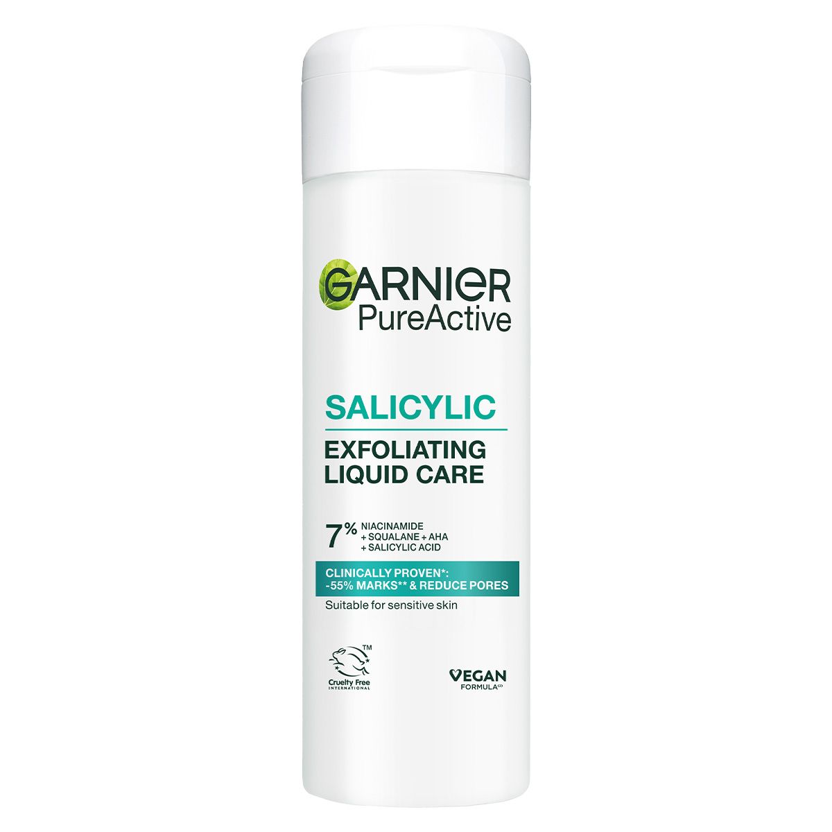 GARNIER Pure Active Salicylic ексфолираща течна грижа за лице 120мл