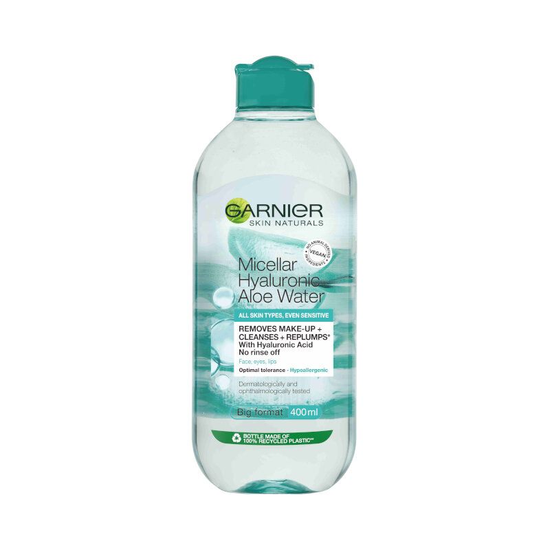 GARNIER SKIN NATURALS HYALURONIC ALOE Мицеларна вода 400 мл