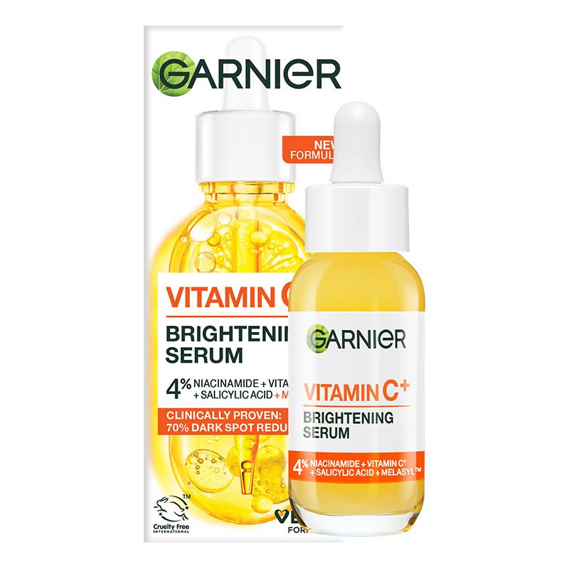 GARNIER Vitamin С+* Ежедневен серум срещу тъмни петна, 30 мл.