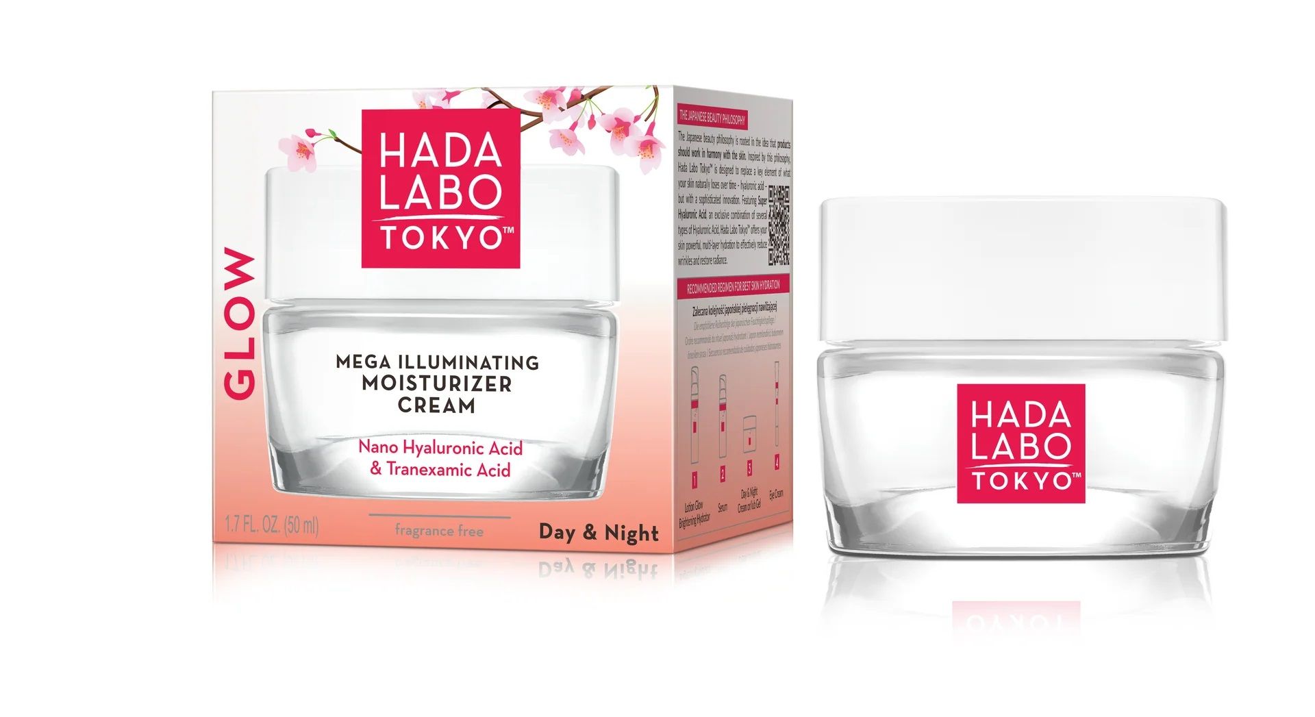 HADA LABO TOKYO GLOW ILLUMINATING Крем за лице, 50мл