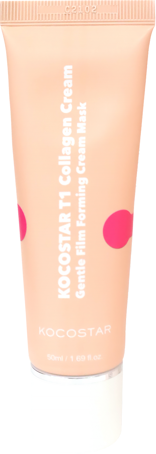 Kocostar T1 Collagen крем маска за лице и шия отлепваща
