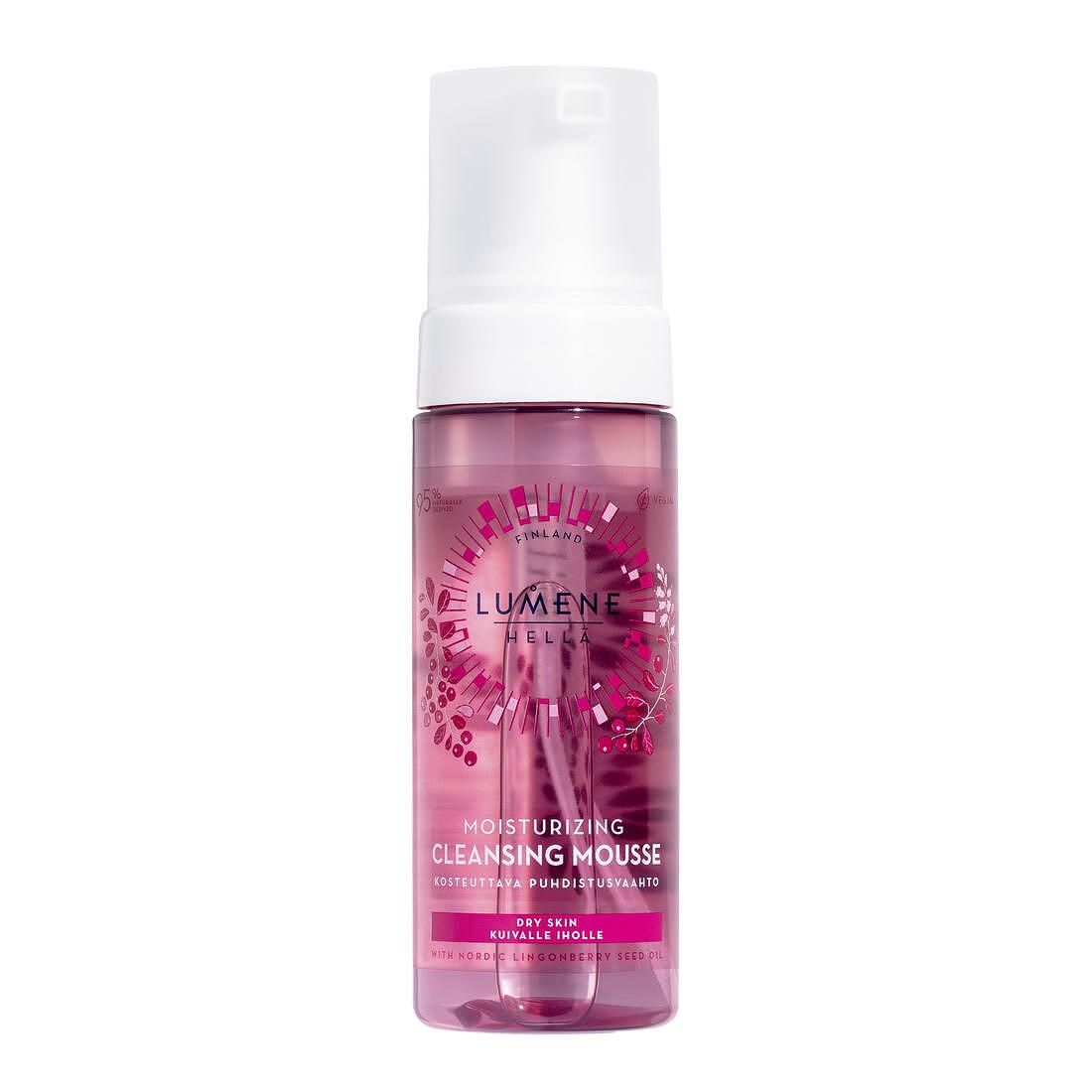 LUMENE Moisturizing Cleansing Mousse Овлажняваща почистваща пяна за суха и нормална кожа