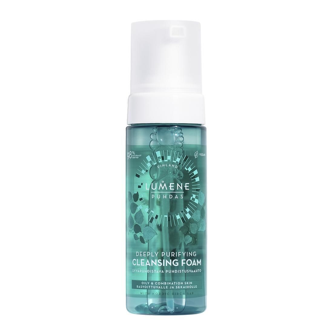 LUMENE Дълбоко почистваща пяна за мазна и комбинирана кожа Lumene Puhdas Deeply Purifying Cleansing Foam